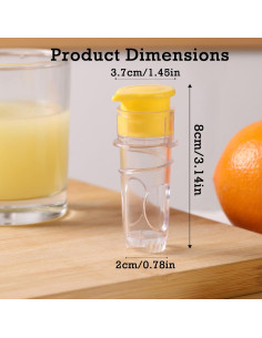 Exprimidor Manual de Cítricos BUJIOLA 2025 - Paquete de 2 2