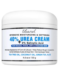 Crema de Urea 40% Ebanel para Pies Secos y Agrietados 130g