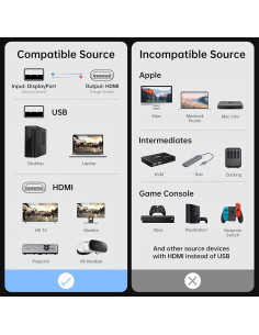 Adaptador DisplayPort a HDMI Biaze ZH39-4K, 4K 60Hz, Doble Pantalla 2