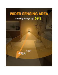 Aplique de Pared Recargable Lyridz LED con Sensor de Movimiento 2