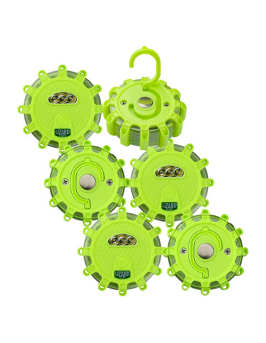 Bengalas LED de Seguridad Lizard Flare - 15 LEDs, 9 Modos