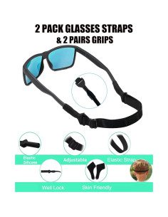 Correa de Gafas para Niños AURAADORN Ajustable 16.5-25.4 cm 2