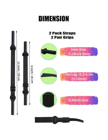 Correa de Gafas para Niños AURAADORN Ajustable 16.5-25.4 cm