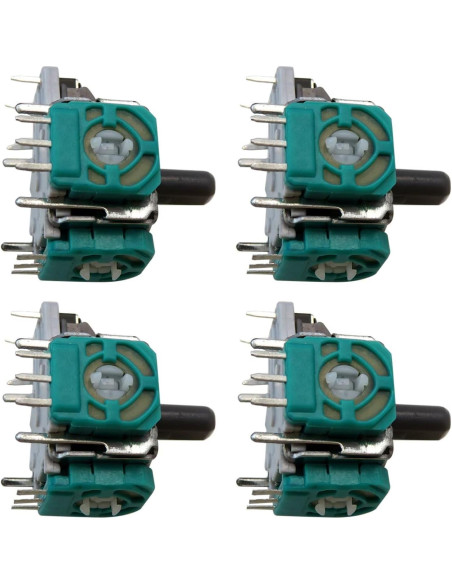 Joystick Analógico Zafina-UP Reemplazo para Controlador XBOX Series X/S - 4 Piezas Joystick Analógico Zafina-UP Reemplazo para Controlador XBOX Series X/S - 4 Piezas