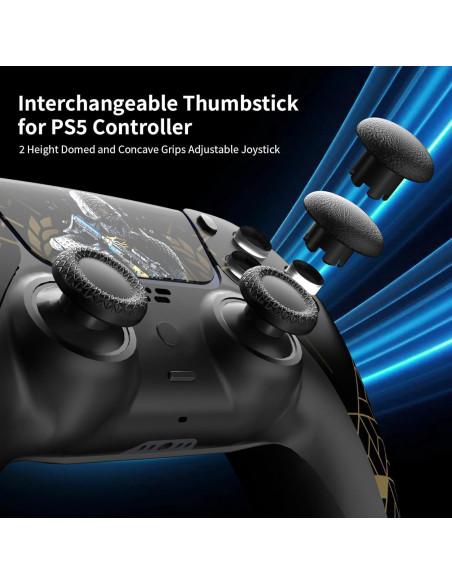 Carcasa Frontal Personalizada CHARM FOCUS para PS5 Escuadrón Sombra