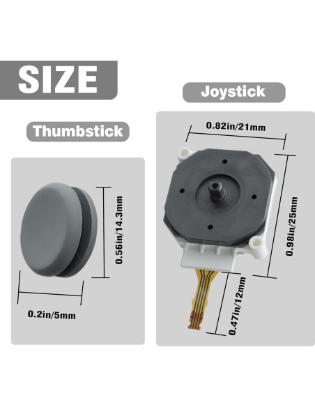 Reemplazo Joystick SunDiss para Nintendo 2DS/3DS/3DS XL