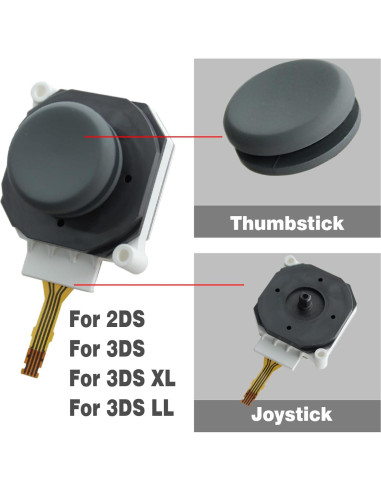 Reemplazo Joystick SunDiss para Nintendo 2DS/3DS/3DS XL