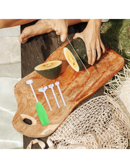 Deshuesadora de Cereza HOLIDYOYO Verde 2 Sets Gadget de Cocina Deshuesadora de Cereza HOLIDYOYO Verde 2 Sets Gadget de Cocina