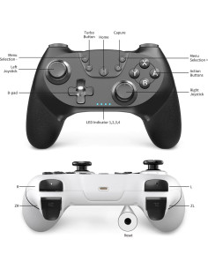 Controlador Inalámbrico AceGamer para Nintendo Switch - 2 Paquetes 2