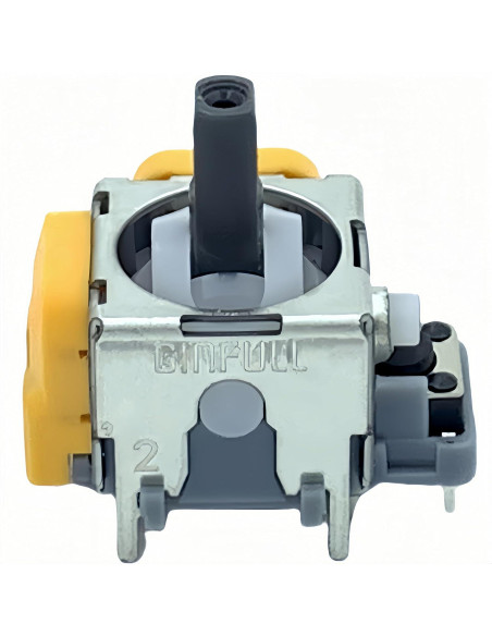 Reemplazo Joystick Analógico HYYHFIX PS5 2 Pcs Amarillo