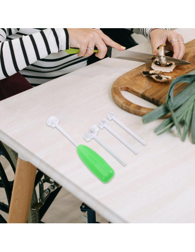 Deshuesadora de Cereza HOLIDYOYO Verde 2 Sets Gadget de Cocina