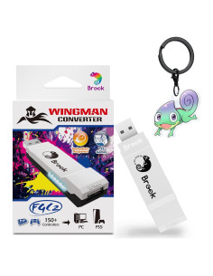 Convertidor Brook Wingman FGC2 para PS5 y PC - Adaptador de Joystick