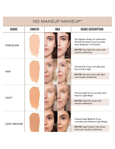 Base No Makeup Makeup Porcelana - Ligera y Larga Duración 2