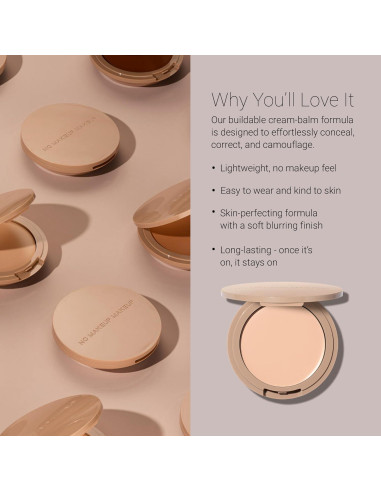 Base No Makeup Makeup Porcelana - Ligera y Larga Duración