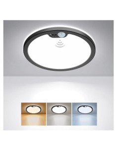 Luz de Techo LED con Sensor de Movimiento BLNAN 22 cm 3 Colores