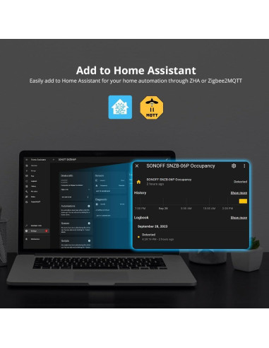 Sensor de Presencia Humana Zigbee Smilewolf SNZB-06P 4m