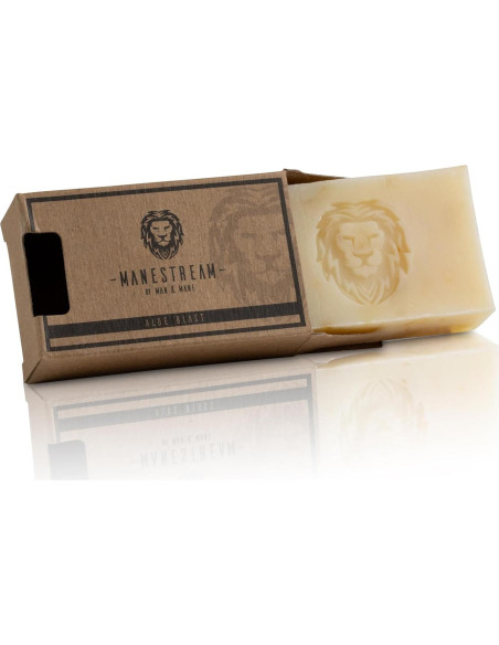 Jabón Natural MAN & MANE Aloe Vera y Caléndula 117g Jabón Natural MAN & MANE Aloe Vera y Caléndula 117g