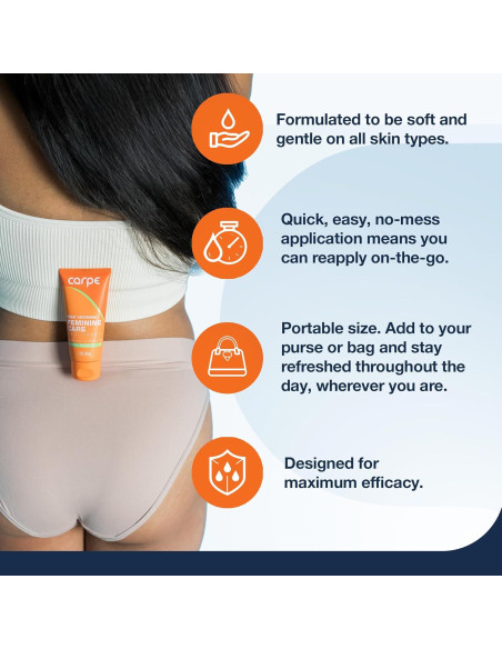 Desodorante Íntimo Carpe para Mujeres - Aroma Polvo Puro