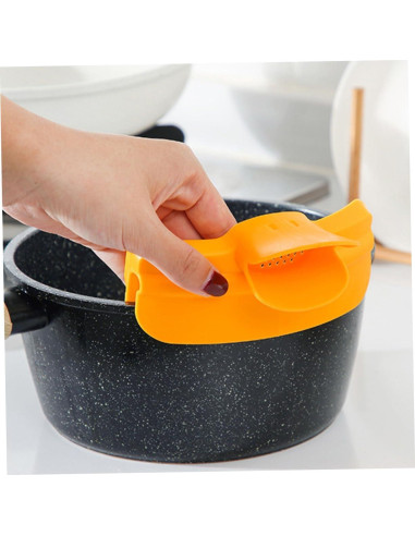 Embudo de Vertido de Silicona TOPPERFUN 13x7x4 cm Amarillo