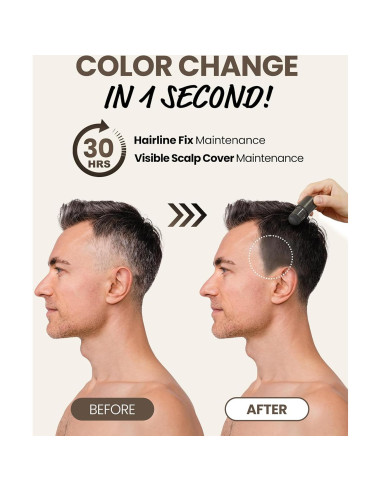 Stick Cubridor de Cabello MODAMODA 3.4g Negro Natural