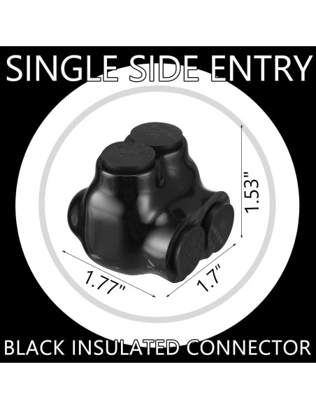 5 Conectores de Cable Multi Aislados Saysurey 1-14 AWG