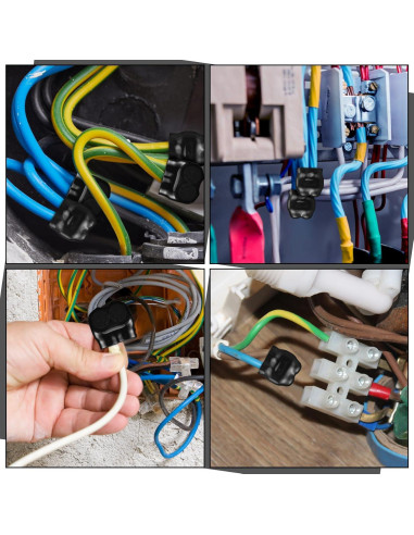 5 Conectores de Cable Multi Aislados Saysurey 1-14 AWG