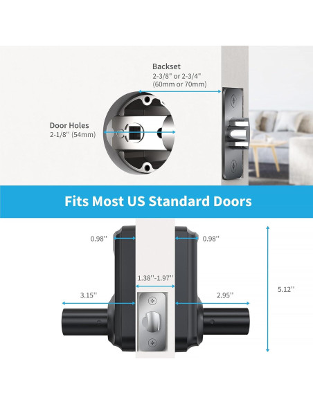 Cerradura Electrónica Sin Llave Signstek ST668 con Teclado Táctil Cerradura Electrónica Sin Llave Signstek ST668 con Teclado Táctil