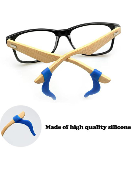 Soporte antideslizante para gafas Omnful - 12 pares negro Soporte antideslizante para gafas Omnful - 12 pares negro