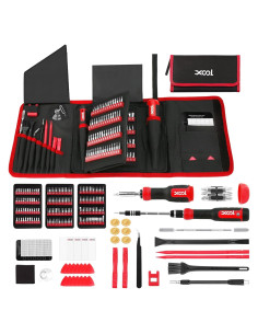 Kit de Destornilladores de Precisión XOOL 200 en 1 Rojo