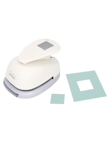 Troqueladora Manual Bira Craft 1.5" Cuadrada para Scrapbooking