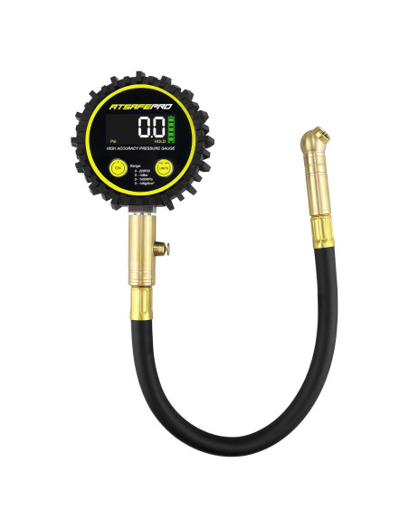Medidor de presión de neumáticos digital ATsafepro 200 PSI
