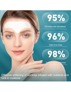 Parches Faciales Antiarrugas YHOVID 28 Pcs Colágeno Vitamina E 2