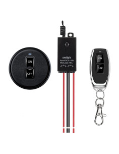 Interruptor Inalámbrico Meskliu 12V 10A Control Remoto 100m