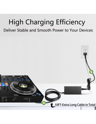 Adaptador de 24V CA Pioneer para Controlador DJ DDJ-REV7