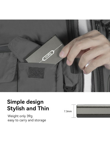 Estuche Antichoque para Tarjetas de Memoria SmallRig 2832B - Gris