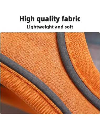 Arnés Ajustable para Conejo SQUSIMEI con Tira Reflectante - S