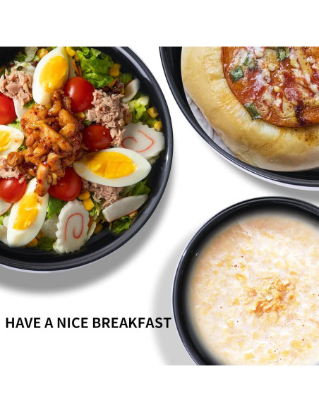 Juego de Cuencos de Mezcla Cerámica Hasense 3 Piezas Azul