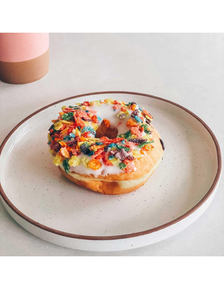 Juego de Platos Planos de Cerámica Mora - 6 Unidades 20.32 cm