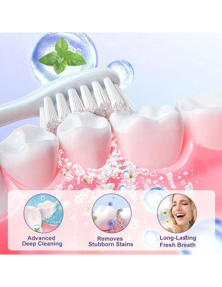 Polvo Blanqueador de Dientes WHLH - Aclarador Suave 29.57g