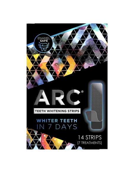 Kit de Tiras Blanqueadoras de Dientes ARC - 14 Tiras