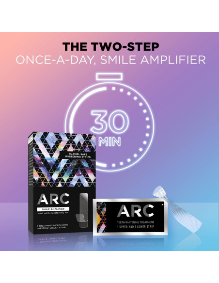 Kit de Tiras Blanqueadoras de Dientes ARC - 14 Tiras