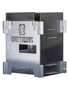 Estufa de Camping Plegable OneTigris de Acero Inoxidable