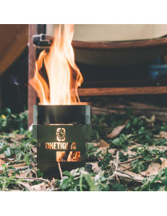 Estufa de Camping Plegable OneTigris de Acero Inoxidable 2