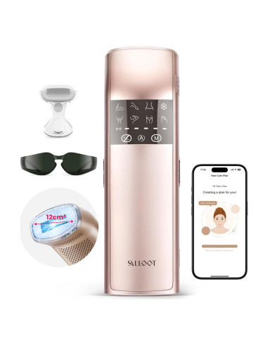 Eliminador de Vello Láser IPL Salloot Trinity iGlow 10, 12 cm