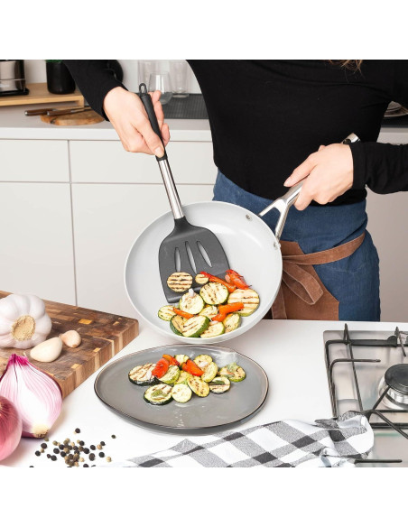 Juego de Ollas y Sartenes Moritz & Moritz 7 Piezas Antiadherente