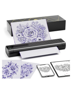 Impresora de Plantillas de Tatuaje COLORWING TP83 Inalámbrica