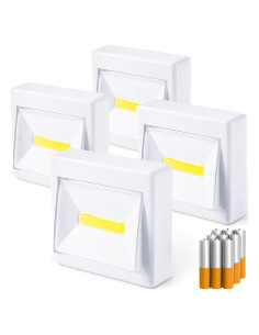 Luz de Interruptor LED Dream Master, 200 Lúmenes, Batería AAA