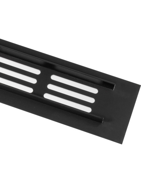 Rejilla de Ventilación Aluminio Marrón 30.48x3.81 cm Vent Systems Rejilla de Ventilación Aluminio Marrón 30.48x3.81 cm Vent Systems