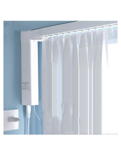 Riel de Cortina Eléctrico Zemismart 2.2m WiFi Control Remoto