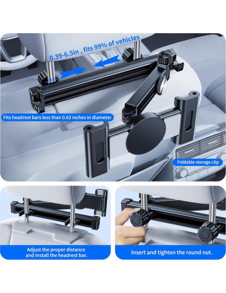 Soporte para Tablet de Coche NIFBANG T11 Magnético 4-13"